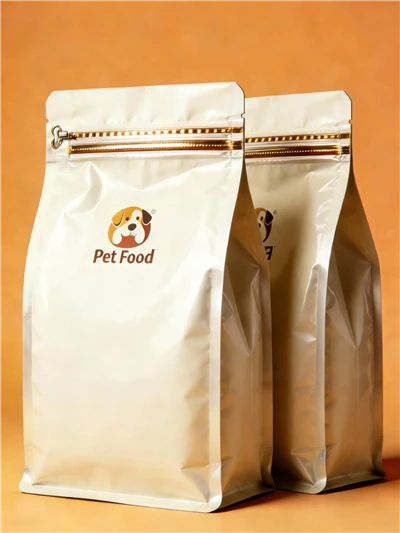 Stand-Up Magic Zipper Pet Food Bag